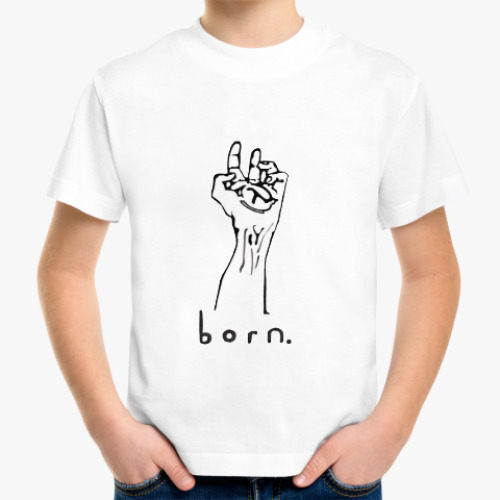Детская футболка born