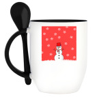 Кружка с ложкой