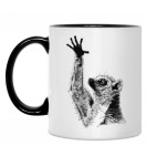 Кружка двухцветная