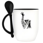 Кружка с ложкой