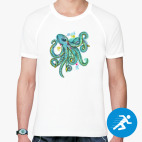 Мужская спортивная футболка