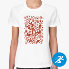 Женская спортивная футболка