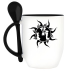 Кружка с ложкой