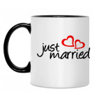 Кружка двухцветная