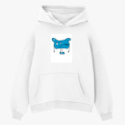 Толстовка худи оверсайз