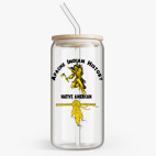 Банка с бамбуковой крышкой