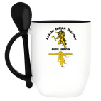 Кружка с ложкой