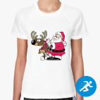 Женская спортивная футболка