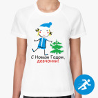 Женская спортивная футболка