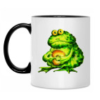 Кружка двухцветная