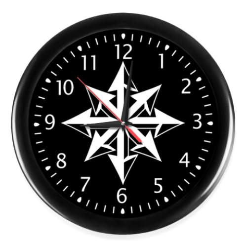 Часы с принтом Хаос