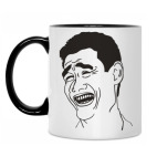 Кружка двухцветная