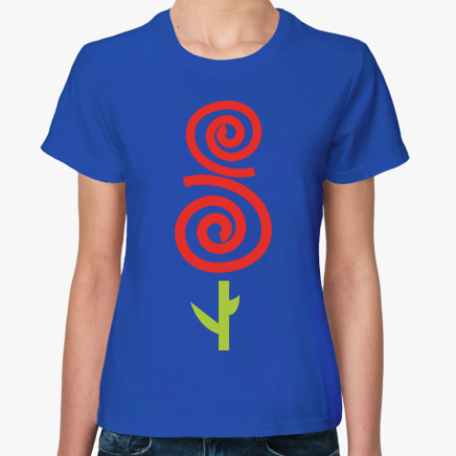 Женская футболка с принтом 8 марта