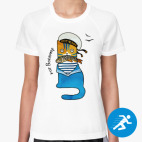 Женская спортивная футболка