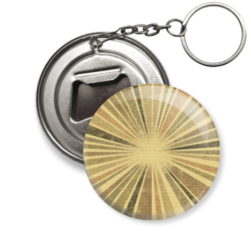 Брелок-открывашка с принтом цветные полоски