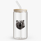 Банка с бамбуковой крышкой