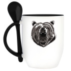 Кружка с ложкой