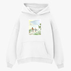 Толстовка худи оверсайз