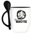 Кружка с ложкой