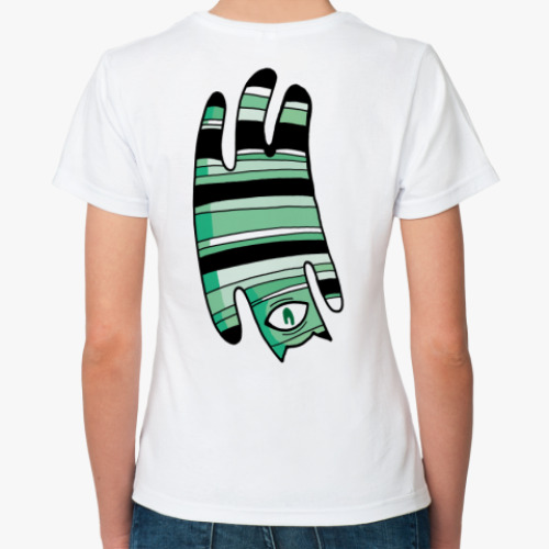 Классическая футболка  Усаги и нэкос