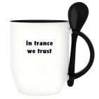 Кружка с ложкой