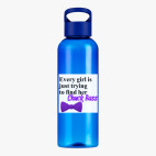 Прозрачная спортивная бутылка