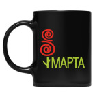 Кружка цветная UV-DTF