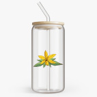 Банка с бамбуковой крышкой