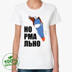 Женская футболка органик