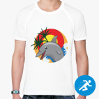 Мужская спортивная футболка