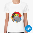 Женская спортивная футболка