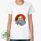 Женская футболка органик