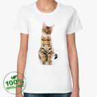 Женская футболка органик