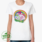 Женская футболка органик