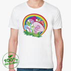 Мужская футболка органик