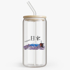 Банка с бамбуковой крышкой