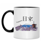 Кружка двухцветная