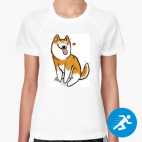 Женская спортивная футболка