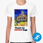 Женская спортивная футболка