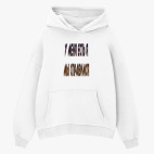 Толстовка худи оверсайз