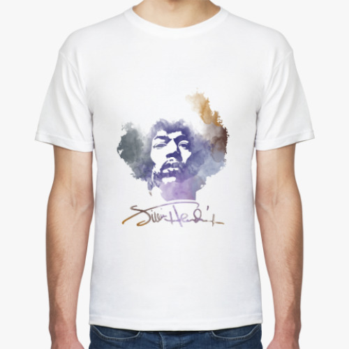 Футболка с принтом  Jimi Hendrix - Джими Хендрикс