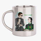 Кружка металлическая