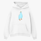 Толстовка худи оверсайз