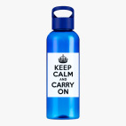 Прозрачная спортивная бутылка