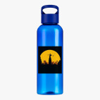 Прозрачная спортивная бутылка