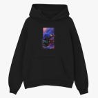 Толстовка худи оверсайз