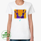 Женская футболка органик