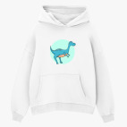 Толстовка худи оверсайз