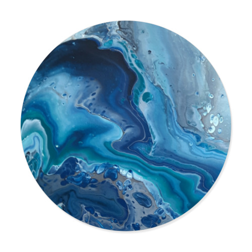 Виниловые наклейки с принтом Морская бездна