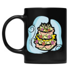 Кружка цветная UV-DTF